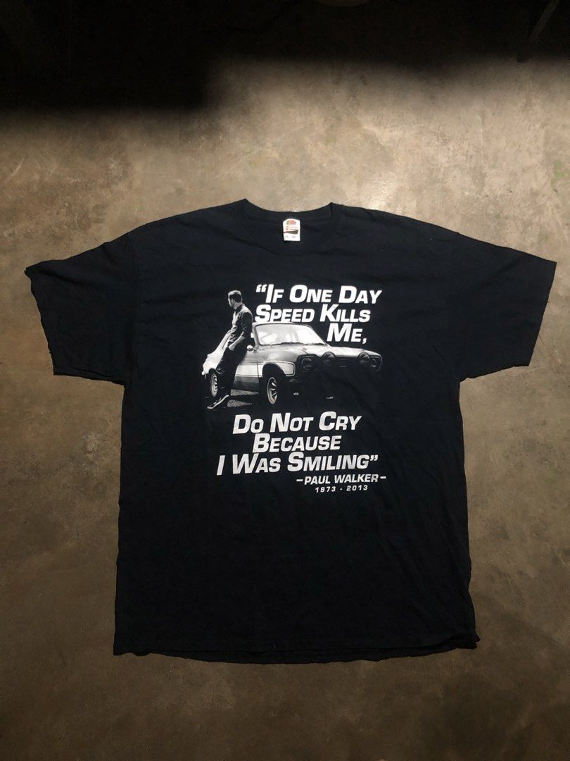 Paul Walker Memorial Shirt (Category: Tshirts & Polo Shirts ) located in Aliaga. Submitted by anselthrifts (Listing ID 1461385569, Image 1). Description: fits 2XL 1500+sf obo.