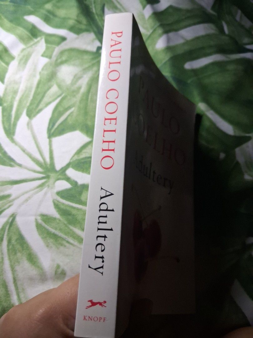 Paulo Coelho Adultery Paperback Book (Category: Storybooks) located in Ligao. Submitted by mavrnmlt (Listing ID 1461398999, Image 2). Description: - Novel: Adultery by Paulo Coelho - Theme: A woman's exploration of her life and desires - Author: Best-selling author of 'The Alchemist' - Publisher: Alfred A. Knopf - Genre: Fiction.
