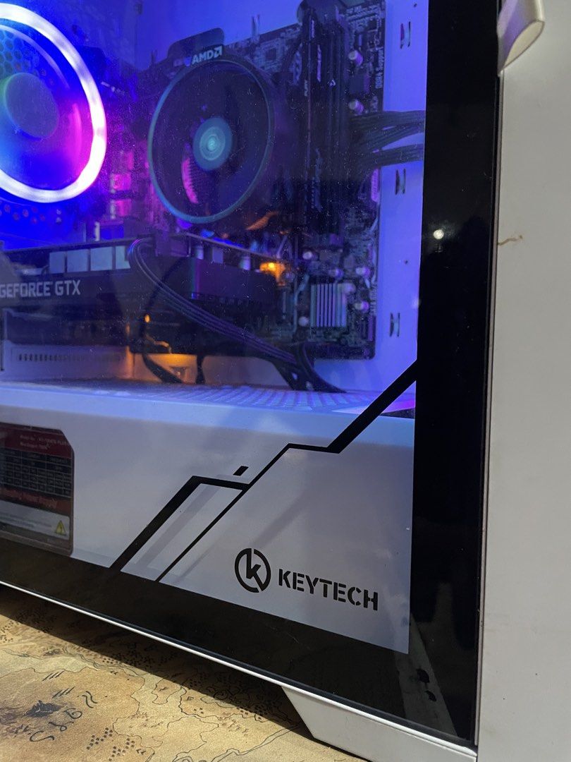 PC Set (Category: Desktops) located in Manila. Submitted by whynotvintage (Listing ID 1461522603, Image 3). Description: Gaming PC Set For Sale! 16gb RAM AMD Ryzen 5 5600G with Radeon Graphics Geforce GTX 1650 Super Keytech Case Asus Motherboard Inclusions: Dell Monitor Keychron K2 Wireless Keyboard Mic RFS: Upgrade Send a Message for more details!.