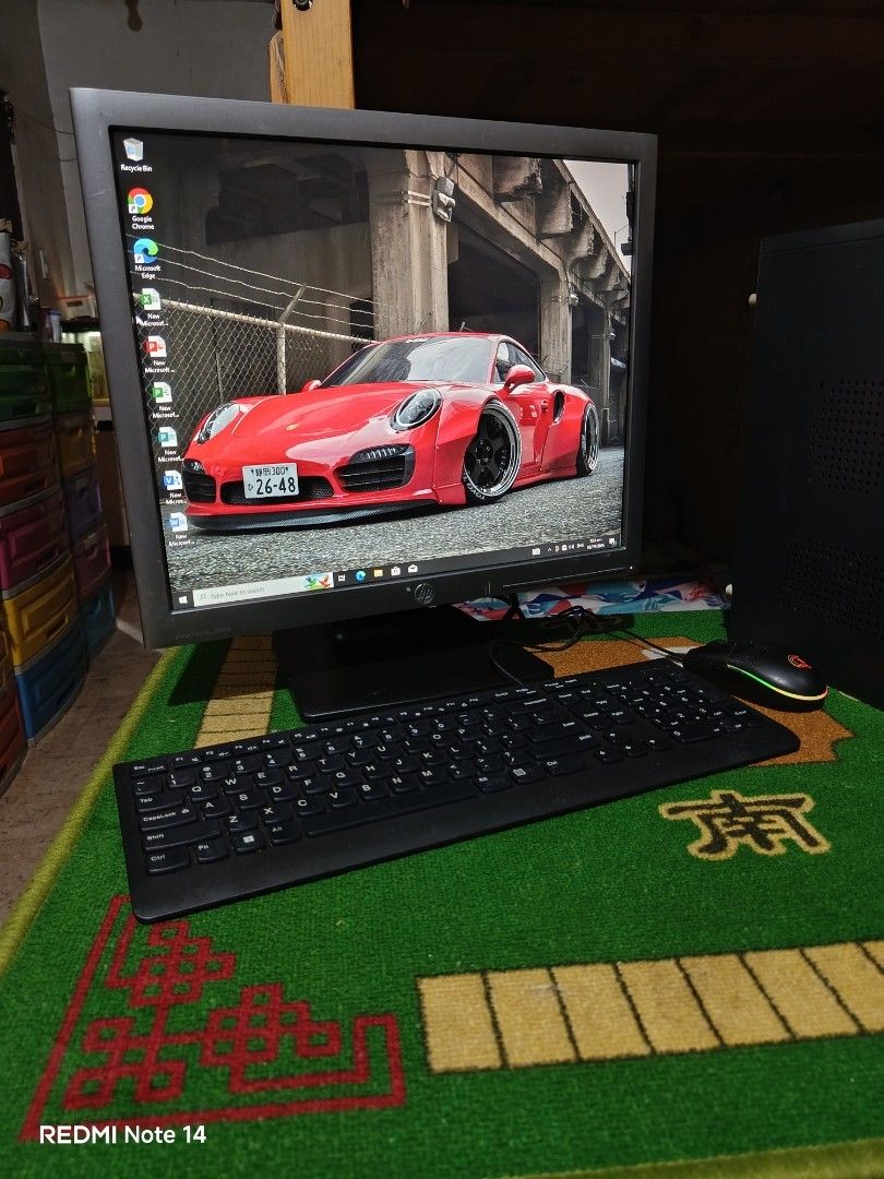PC set Intel core i3 4th gen Swap or Sale (Category: Desktops) located in Manila. Submitted by mackytiong93323 (Listing ID 1461377072, Image 1). Description: Swap or Sale PC desktop set Core i3 4th gen 160gb hd sata 6gb ram ddr3 1gb seperate video card Mid Tower case atx rated psu Ms office installed Windows 10 With keyboard and mouse optical included With 19 inch monitor hdmi, vga and dvi connections Ready to use Can be pick up or via Lalamove L