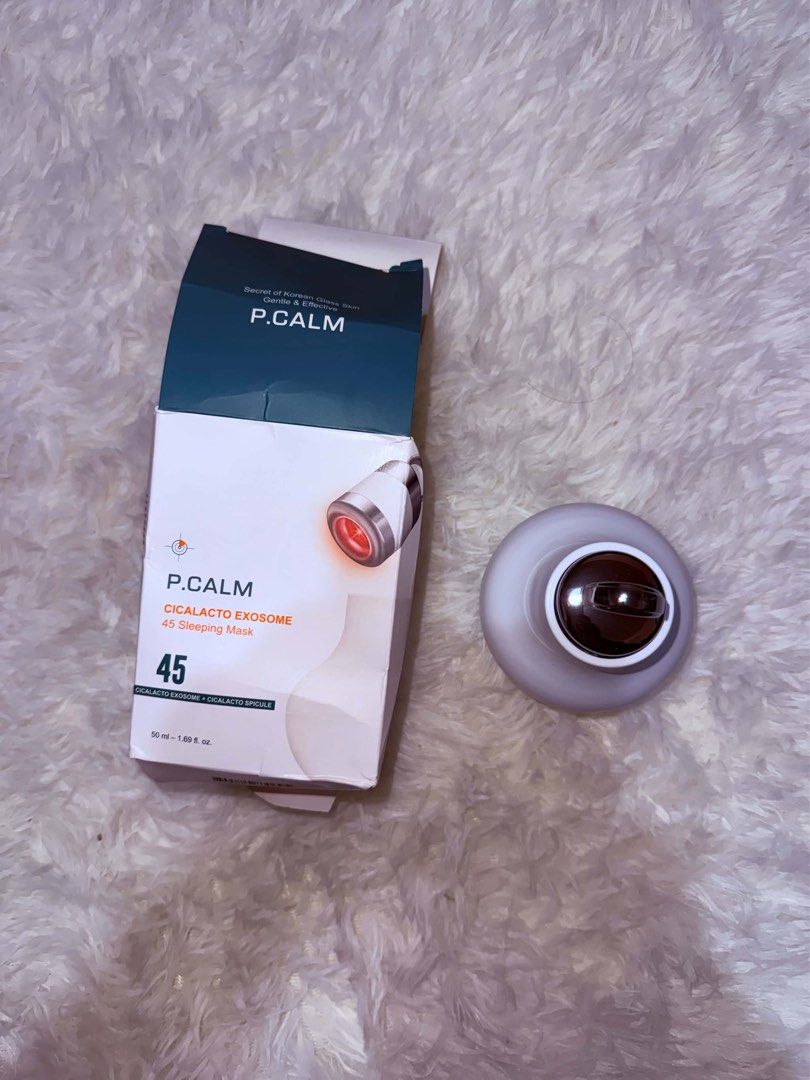 PCALM Cicalacto Exosome Sleeping Mask (Category: Face Care) located in Manila. Submitted by kyro0o (Listing ID 1461487852, Image 1). Description: selling as is, 1.1k srp loc: taguig.