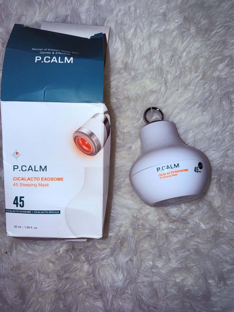 PCALM Cicalacto Exosome Sleeping Mask (Category: Face Care) located in Manila. Submitted by kyro0o (Listing ID 1461487852, Image 2). Description: selling as is, 1.1k srp loc: taguig.