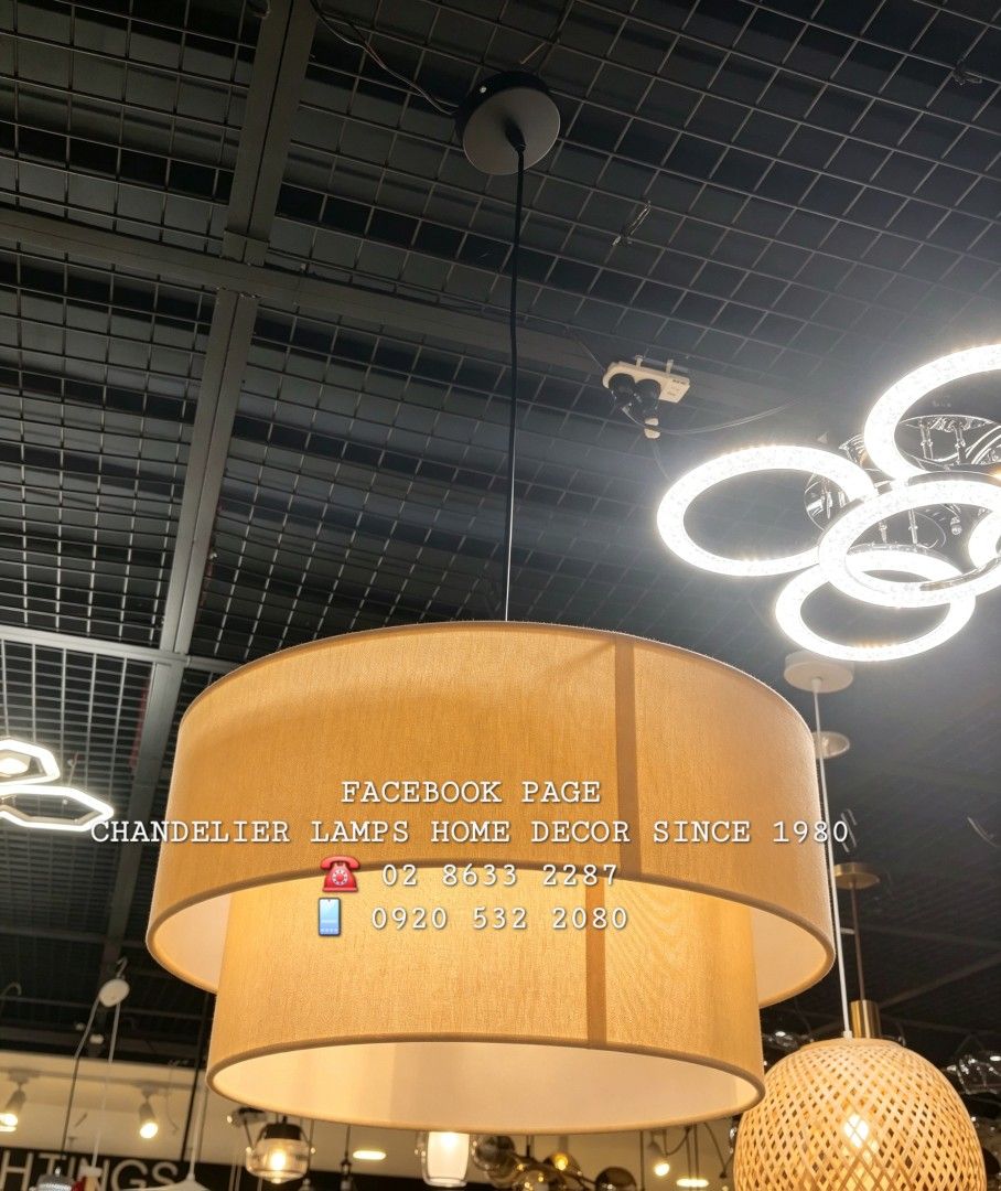 Pendant lamp fixtures (Category: Lighting) located in Antipolo. Submitted by homelightingtrading (Listing ID 1461334871, Image 1). Description: Cash on Delivery metro manila only. Province Area PAYMENT FIRST policy. Brand-new warranty guaranteed Limited stocks only.