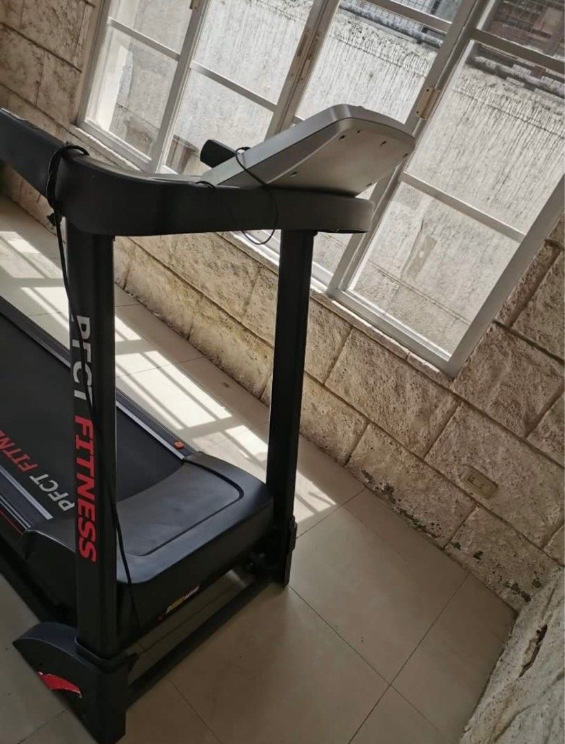 Pfct Intermediate threadmill (Category: Cardio & Fitness Machines) located in Quezon City. Submitted by silentwhale_a59995 (Listing ID 1461557330, Image 2). Description: Pfct Intermediate threadmill Originally P65,000 Selling for P35,000 ONLY Used for a few months In good working condition AVR not included Intermediate Treadmill, perfect for home fitness room or home gym . 3.25 horsepower DC motor “VERY POWERFUL MOTOR” Bluetooth Ready with Applic