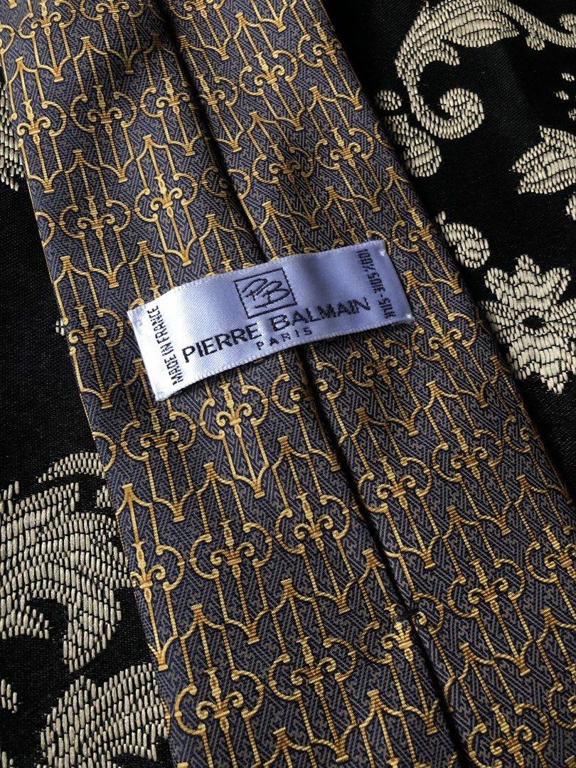 Pierre Balmain silk necktie (Category: Ties) located in Dipolog. Submitted by sellgoodsitem_2k23 (Listing ID 1461494748, Image 2). Description: No issue excellent condition.
