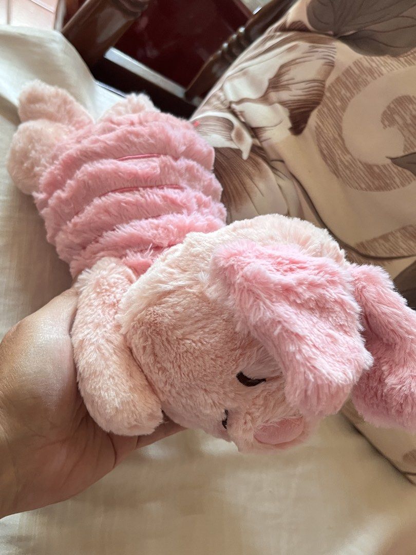 Piglet furry sleeping plush (Category: Plushies & Soft Toys) located in Paranaque City. Submitted by bonsaiart (Listing ID 1461404822, Image 2). Description: Pre owned Good condition 1450+sf Payment via GCASH or paymaya No to meetup No to cop / cod Shipping via j&t only.