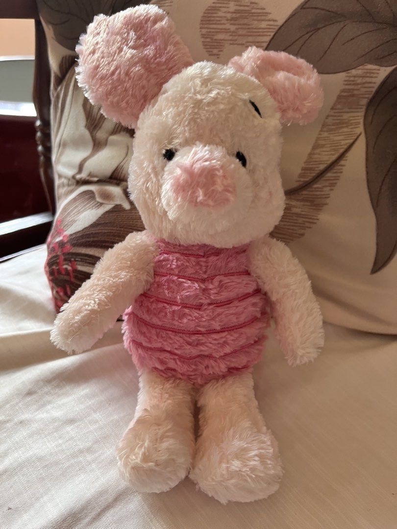 Piglet plush #24 (Category: Plushies & Soft Toys) located in Paranaque City. Submitted by bonsaiart (Listing ID 1461406631, Image 1). Description: Pre owned Good condition 650+sf Payment via GCASH or paymaya No to meetup No to cop / cod Shipping via j&t only.