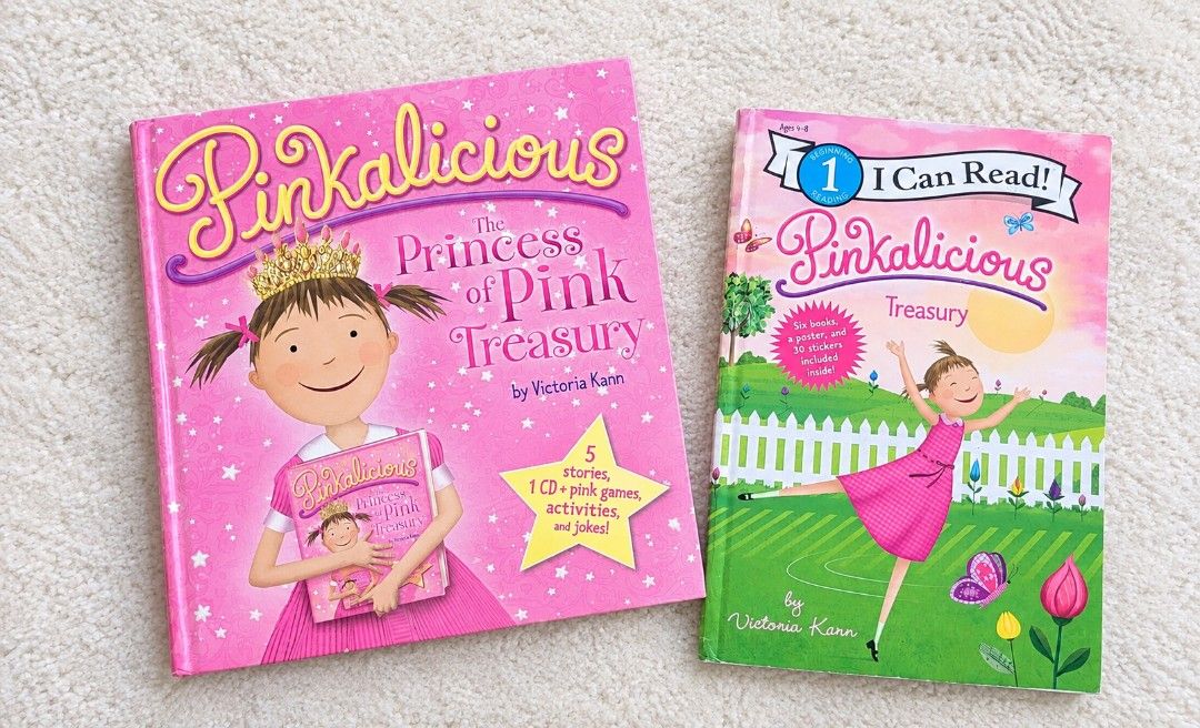 Pinkalicious Treasury Story Book (Category: Children's Books) located in Pateros City. Submitted by sktreasures (Listing ID 1461377509, Image 1). Description: 800 for both. Treasury.