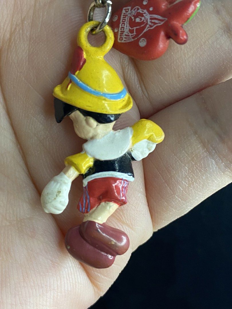 Pinocchio zipper pull charm (Category: Western Merchandise) located in Manila. Submitted by kawaii_omocha_est2020 (Listing ID 1461542516, Image 3). Description: .