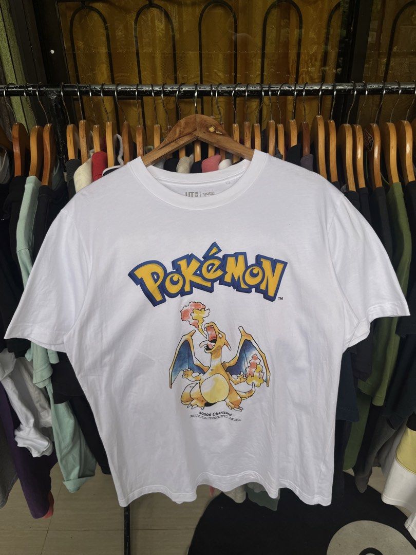 Pokemon Charizard shirt by uniqlo (Category: Tshirts & Polo Shirts ) located in Tagum. Submitted by deocz_archives (Listing ID 1461561964, Image 1). Description: .