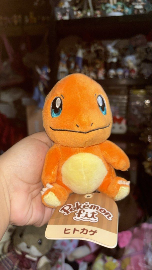 Pokemon Fit Charmander Plush (Category: Plushies & Soft Toys) located in Manila. Submitted by lieutenantlyka (Listing ID 1461418676, Image 1). Description: - Cute Charmander plush from the Pokemon Fit line. - Features classic orange body with a yellow belly. - Brand new with tag still attached. - Small and huggable size, perfect for cuddling. - Ideal for any Pokemon fan or collector. Gcash payment only Jnt Delivery.