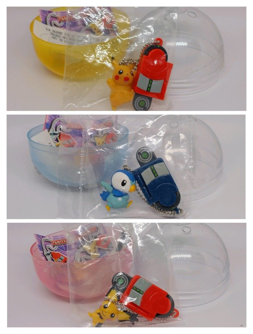 Pokemon Keychain Gashapon (Category: Character Goods) located in Cebu City. Submitted by jewelsunbox (Listing ID 1461545544, Image 1). Description: All Authentic Gashapon Pokemon Keychain Php 150.00 each 🇯🇵Japan Surplus Finds🕵️ 🛍️Brand New/Preloved/2nd Hand 🔎AS IS WHERE IS/what you see is what you get 🧐Please check photo for details before mine 📌Hindi po ako direct sa supplier. Buy and sell lang din po ako sa mga individual seller. Kaya re