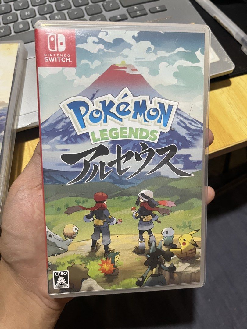 Pokemon Legends Arceus Nintendo Switch Game (Japanese) (Category: Nintendo) located in Malaybalay. Submitted by hvncent17 (Listing ID 1461452833, Image 1). Description: FS: Pokemon: Legends Arceus Japanese Case (Game is playable in english) ₱1600 Fixed Nintendo Switch Game Cartridge and Case 📍Location: Malaybalay City, Bukidnon 💸 GCash/Cash (if Meetup) 🚛 Delivery: J&T (Buyer’s expense) Pickup or meetup: Malaybalay/Valencia/Maramag (upon schedu