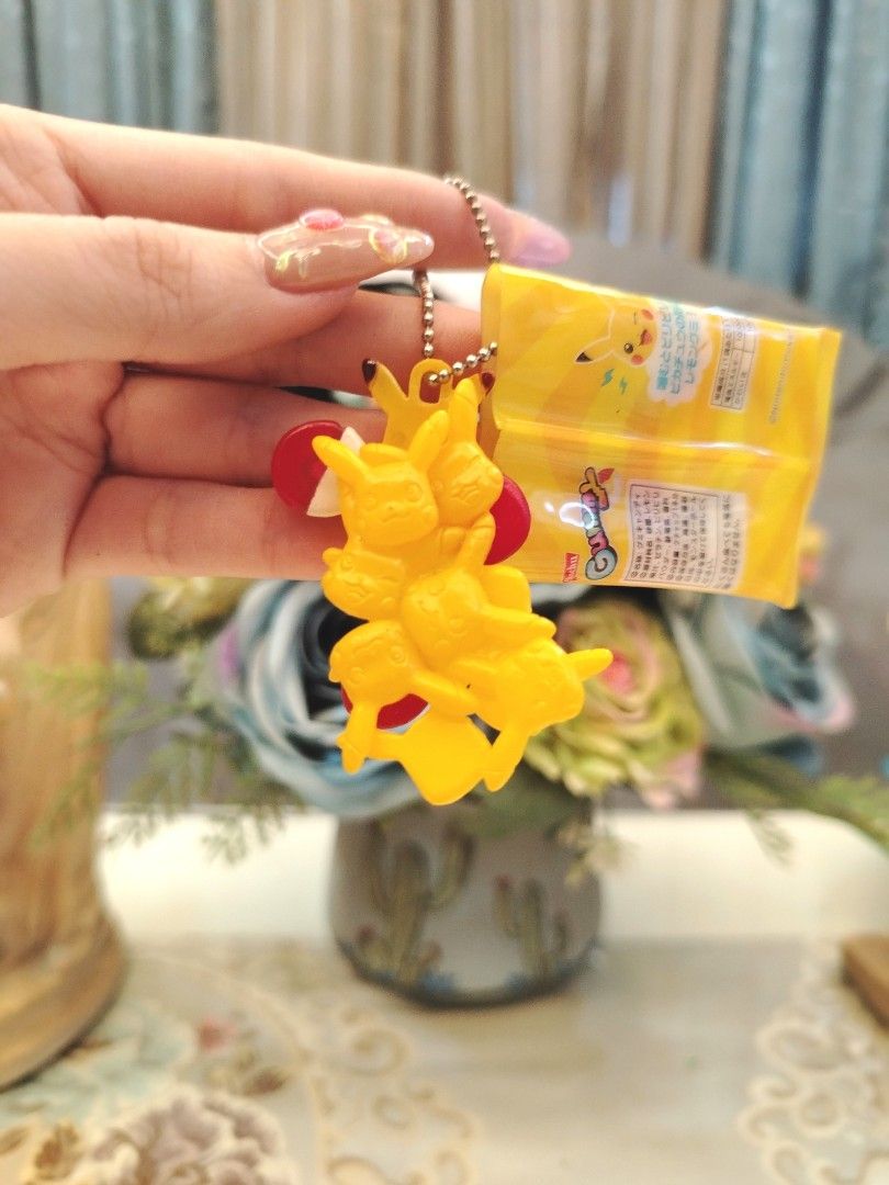 Pokemon Pikachu Gummy Pack Keychain (Category: Character Goods) located in San Fernando. Submitted by jpmarketplace2023 (Listing ID 1461378369, Image 3). Description: 💚 All items are authentic from Japan. 💛 MOP: GCash (❌️ GCash Protect) 🩵 MOD: LBC only (❌️ S. Checkout, COD, COP) 💙 Meet-up: Vista Mall, San Fernando, Pampanga 💜 All items are on-hand. 🧡 First to pay gets the item first. ❤️ Breakable items are packed with care and caution. Sell