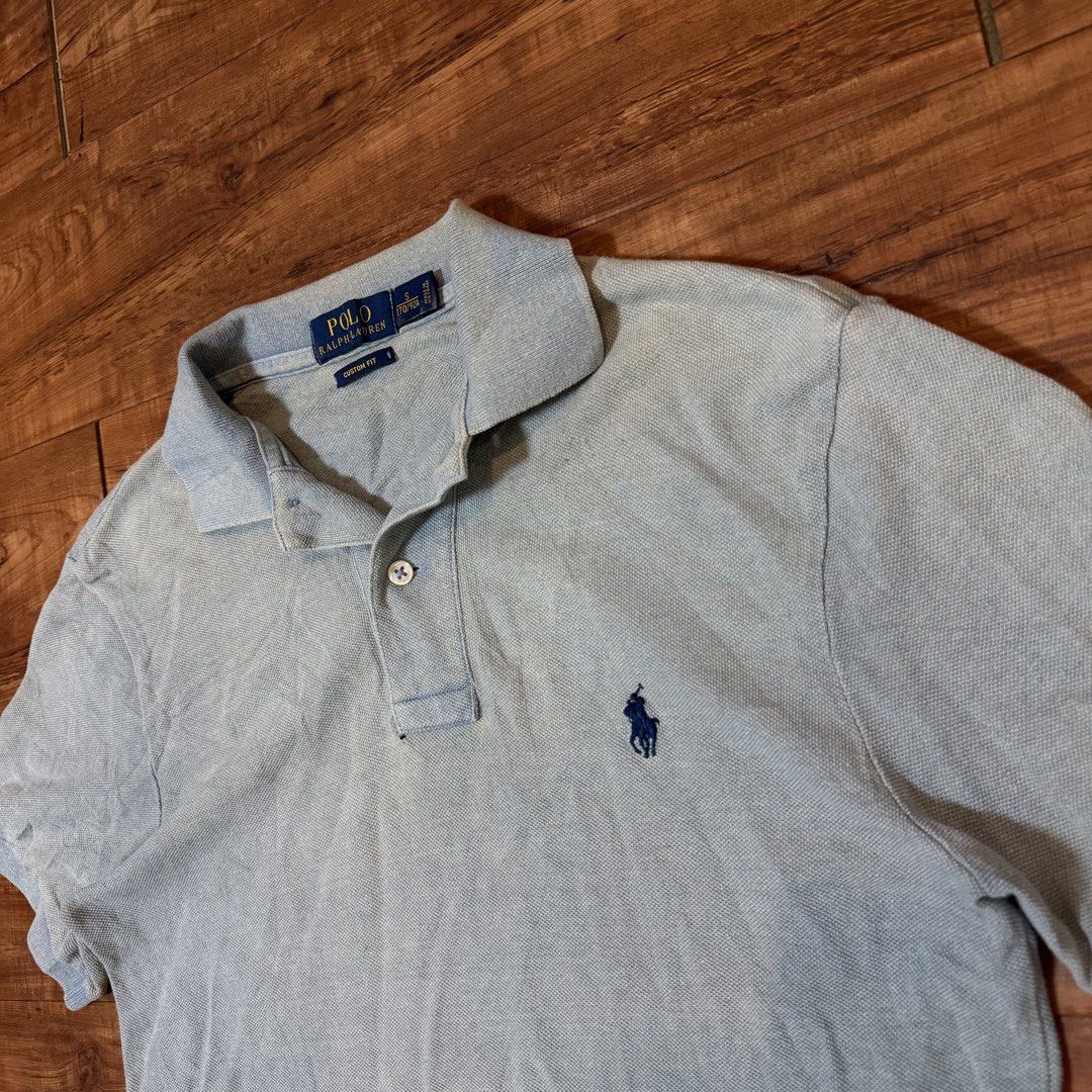 Polo Ralph Lauren Custom Fit Polo (Category: Tshirts & Polo Shirts ) located in Cagayan de Oro. Submitted by ivanjsell (Listing ID 1461469504, Image 2). Description: w - 17.5 l - 25.5/27.5 washed after picture sf should be covered by the buyer.