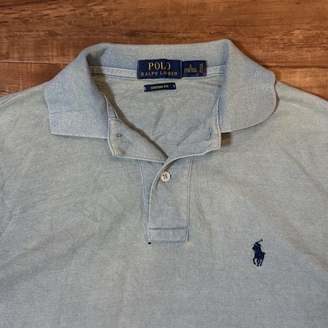Polo Ralph Lauren Custom Fit Polo (Category: Tshirts & Polo Shirts ) located in Cagayan de Oro. Submitted by ivanjsell (Listing ID 1461469504, Image 3). Description: w - 17.5 l - 25.5/27.5 washed after picture sf should be covered by the buyer.
