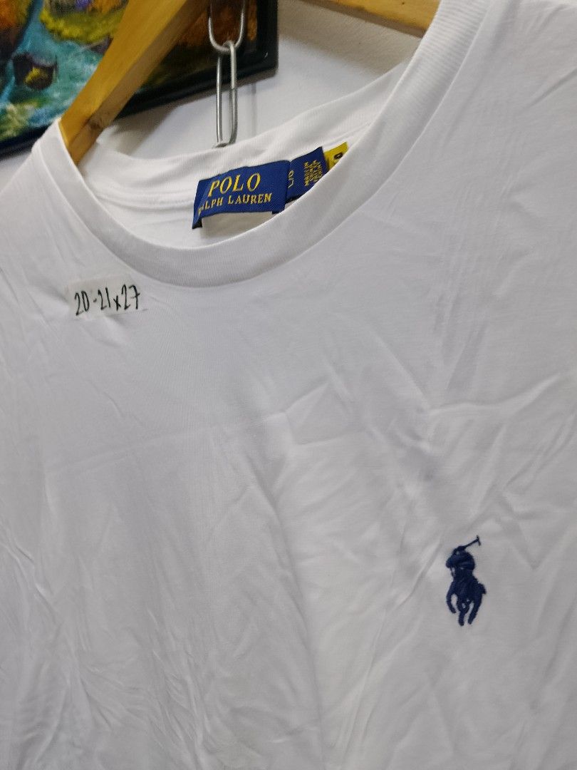 polo ralph lauren tee (Category: Tshirts & Polo Shirts ) located in Valenzuela. Submitted by joshwrldselection (Listing ID 1461554885, Image 2). Description: medium - large excellent condition need wash only (dot stain) thrift..