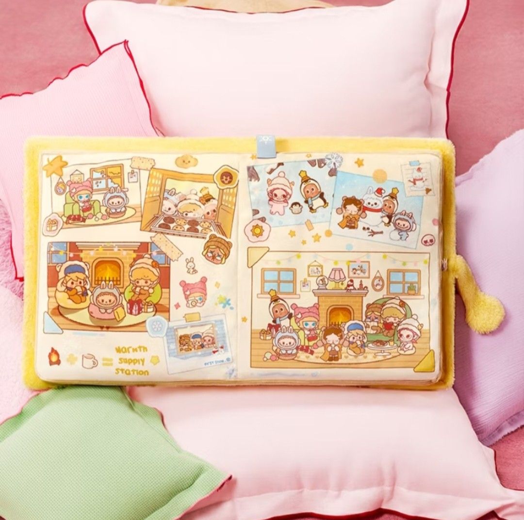 Pop Mart Pop Bean Fluffy and Cozy Pillow (Category: Handmade Craft) located in Antipolo. Submitted by legoninos.legoninas (Listing ID 1461366006, Image 2). Description: srp: 2300.00 Authentic, brand new and sealed..