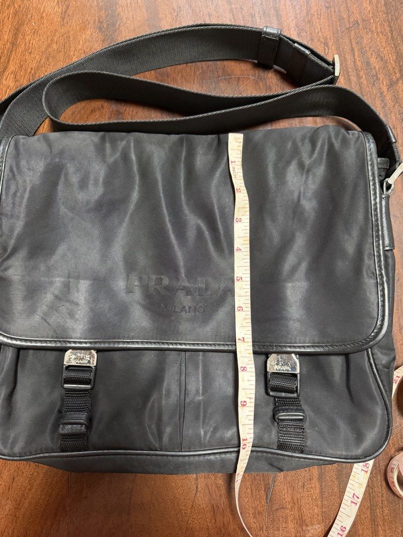 PRADA CROSS BODY BAG COACH TORY BALLY (Category: Luxury Bags & Wallets) located in General Santos City (Dadiangas). Submitted by prelovedpickers (Listing ID 1461333090, Image 3). Description: Selling this multi function PRADA Messenger bag matibay kasya Ipad maraming compartment perfect for daily errands bag..