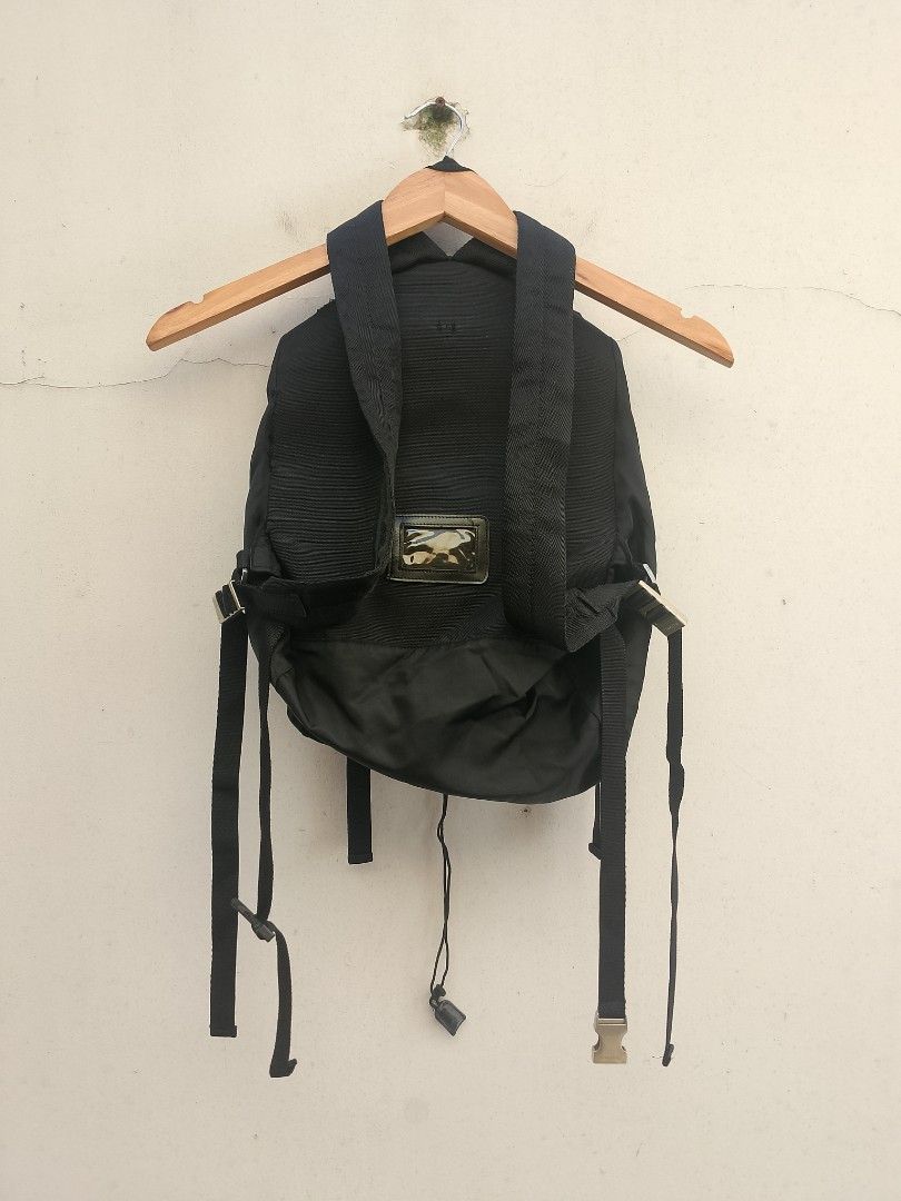 PRADA Nylon Backpack (off) (Category: Backpacks) located in Subic. Submitted by stealo (Listing ID 1461339803, Image 2). Description: PRADA Nylon Backpack (off) Very good 450 J&T Gcash Olongapo City.