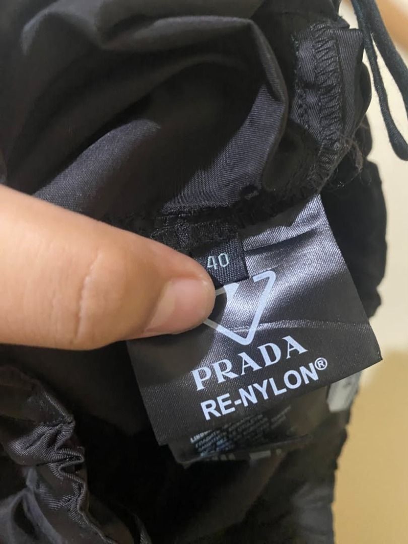 PRADA SHORTS (Category: Activewear) located in Cebu City. Submitted by streezgallery (Listing ID 1461431903, Image 3). Description: PRADA RE NYLON SHORTS AUTHENTIC! SIZE: 40 on tag ( STRETCHABLE ) CONDITION: 9.5/10 COLOR RATE: 9.5/10 AUTHENTIC! .
