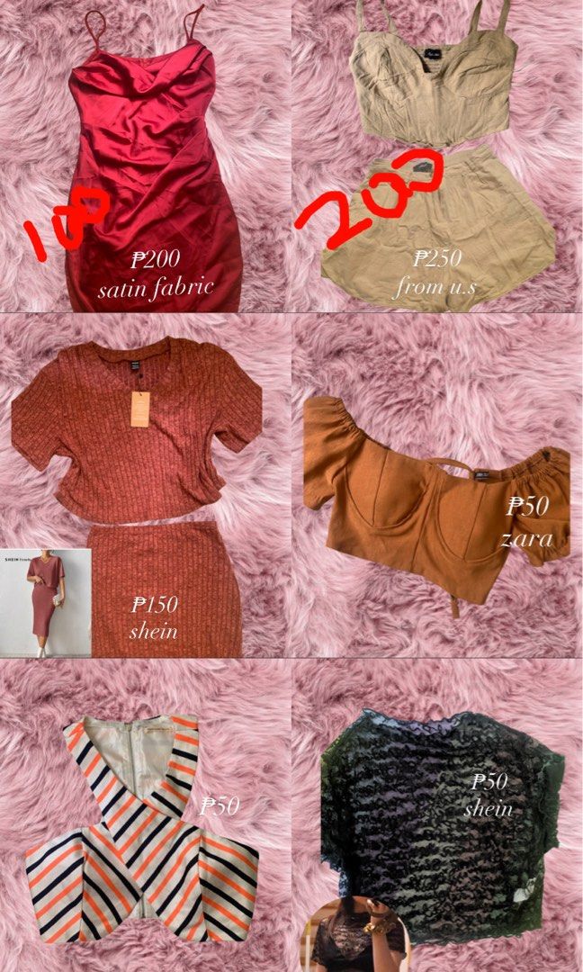 preloved clothes ₱50 each (Category: Blouses) located in Manila. Submitted by kaysaz (Listing ID 1461488028, Image 3). Description: .