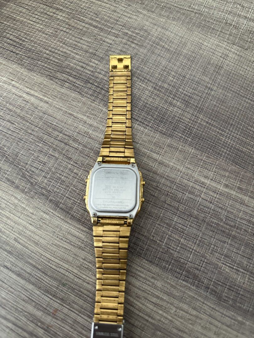 Preloved Gold Casio DB-360G-9A (Category: Women's Watches) located in Manila. Submitted by pretty_finds9 (Listing ID 1461334503, Image 3). Description: Water resist Gold stainless steel First to pay. Bulacan. IF IN DOUBT, DON'T BUY.