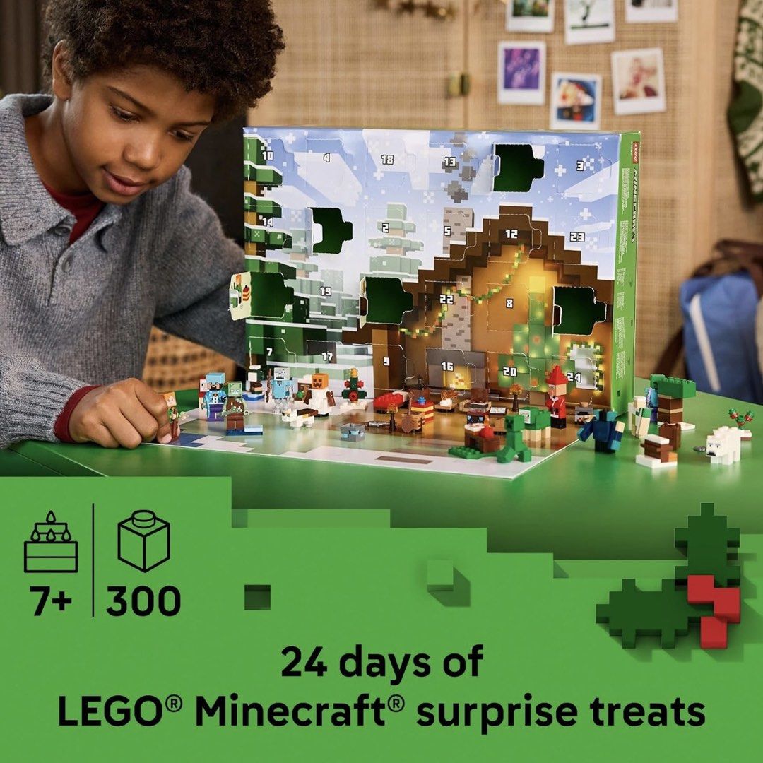Pre-order / LEGO Minecraft Advent Calendar 2025 (Category: Lego & Building Sets) located in San Antonio. Submitted by melodramaforever (Listing ID 1461478770, Image 3). Description: PRE-ORDER! LEGO Minecraft Advent Calendar 2025 This pre-order requires full payment. ETA to PH: 2-3 weeks upon ordering HOLIDAY COUNTDOWN FOR KIDS – LEGO Minecraft Advent Calendar 2025 (21280) toy for kids is packed with 24 daily surprises for boys and girls 7 years o