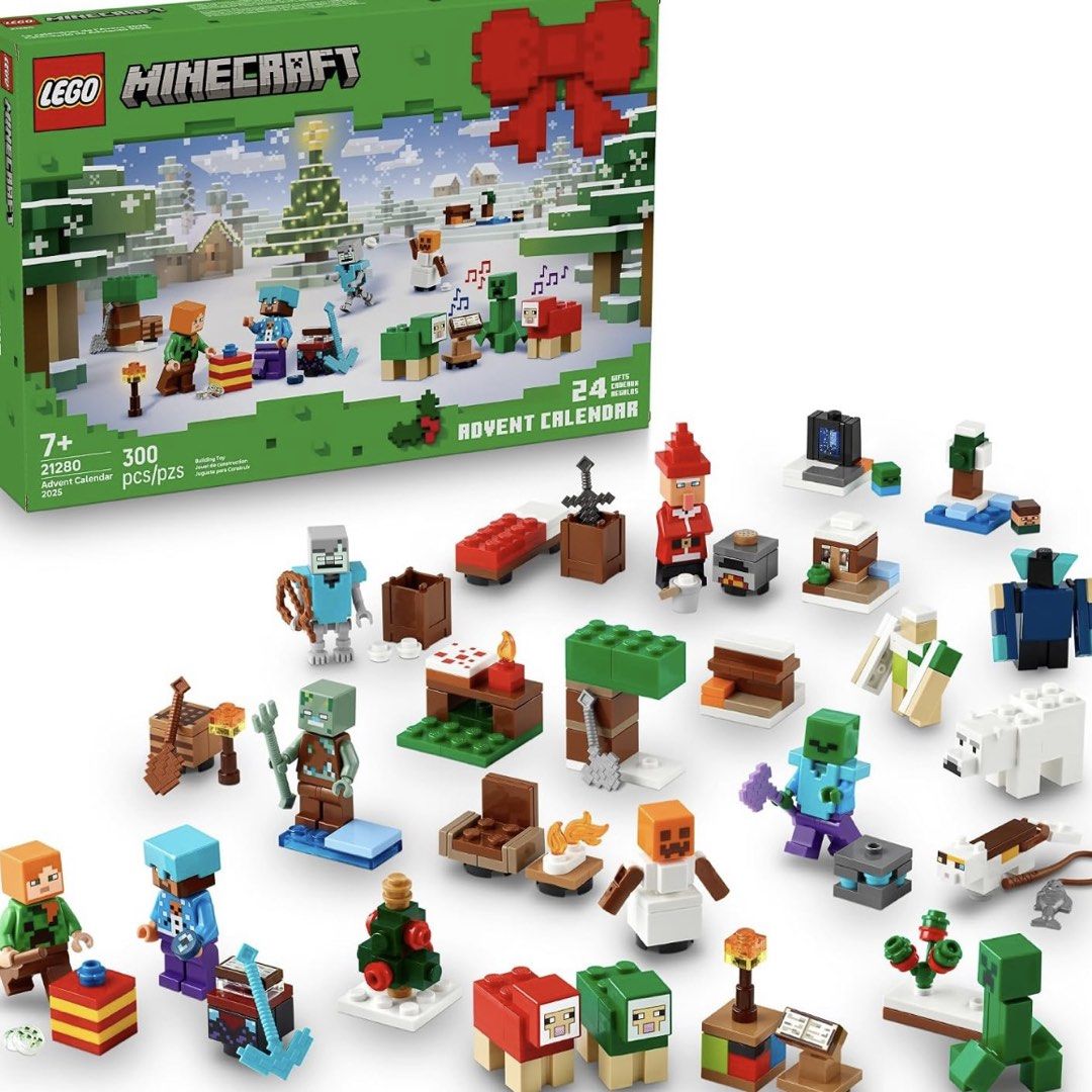 Pre-order / LEGO Minecraft Advent Calendar 2025 (Category: Lego & Building Sets) located in San Antonio. Submitted by melodramaforever (Listing ID 1461478770, Image 1). Description: PRE-ORDER! LEGO Minecraft Advent Calendar 2025 This pre-order requires full payment. ETA to PH: 2-3 weeks upon ordering HOLIDAY COUNTDOWN FOR KIDS – LEGO Minecraft Advent Calendar 2025 (21280) toy for kids is packed with 24 daily surprises for boys and girls 7 years o