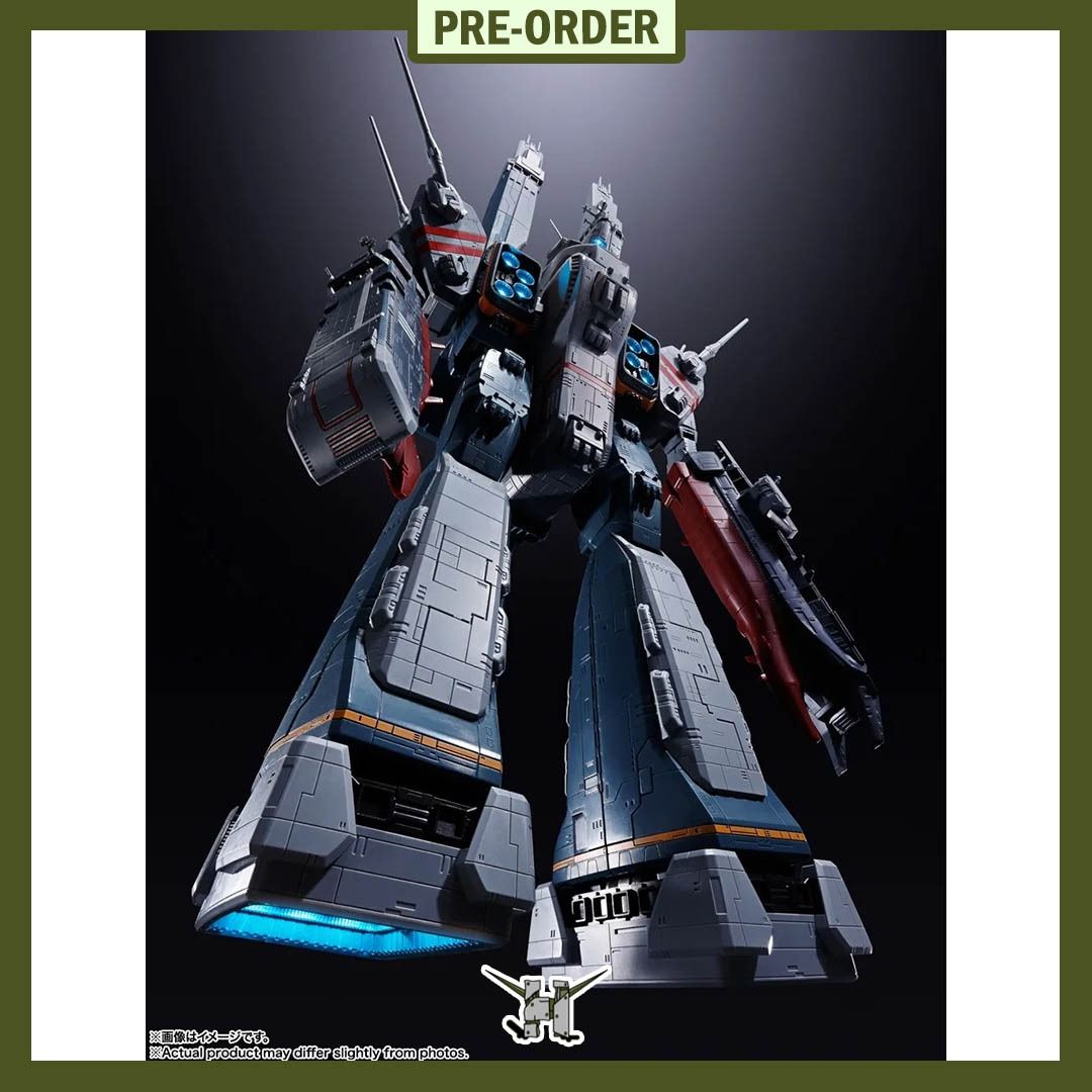 PRE-ORDER!! DX Chogokin Macross SDF-1 70cm (Category: Gundam & Model Kits) located in Quezon City. Submitted by figsnkits (Listing ID 1461498136, Image 3). Description: PRE-ORDER!! Tamashii Nations: DX Chogokin Macross SDF-1 70cm Pre-order price: Php 79,330 Min. DP: Php 19,800 (new) Php 14,300 (return customers) SRP: Php 83,500 Deadline: Until PO slots are full Estimated Time of Arrival: Feb 2027 (ESTIMATE ONLY: can change without notice; can be 