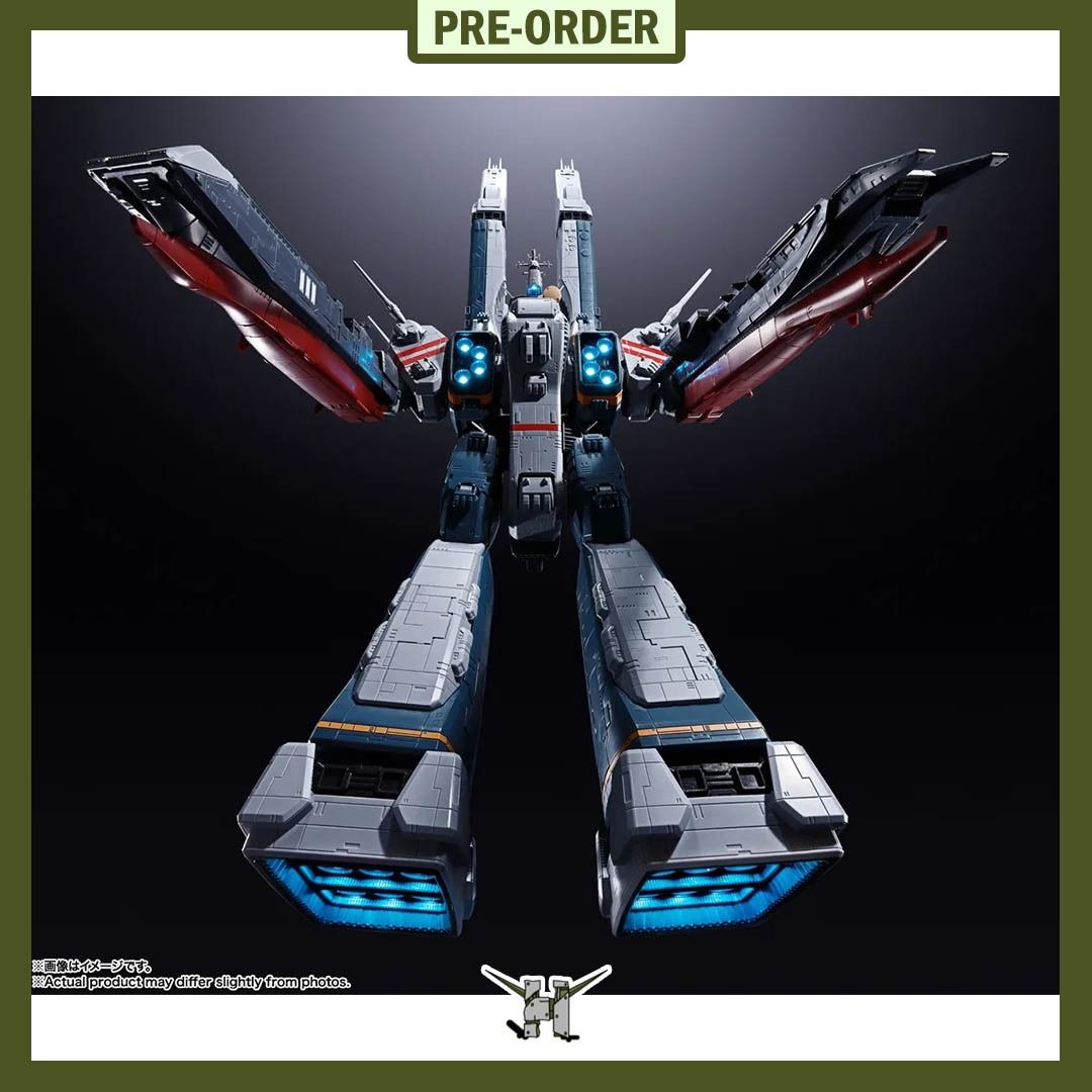 PRE-ORDER!! DX Chogokin Macross SDF-1 70cm (Category: Gundam & Model Kits) located in Quezon City. Submitted by figsnkits (Listing ID 1461498136, Image 2). Description: PRE-ORDER!! Tamashii Nations: DX Chogokin Macross SDF-1 70cm Pre-order price: Php 79,330 Min. DP: Php 19,800 (new) Php 14,300 (return customers) SRP: Php 83,500 Deadline: Until PO slots are full Estimated Time of Arrival: Feb 2027 (ESTIMATE ONLY: can change without notice; can be 