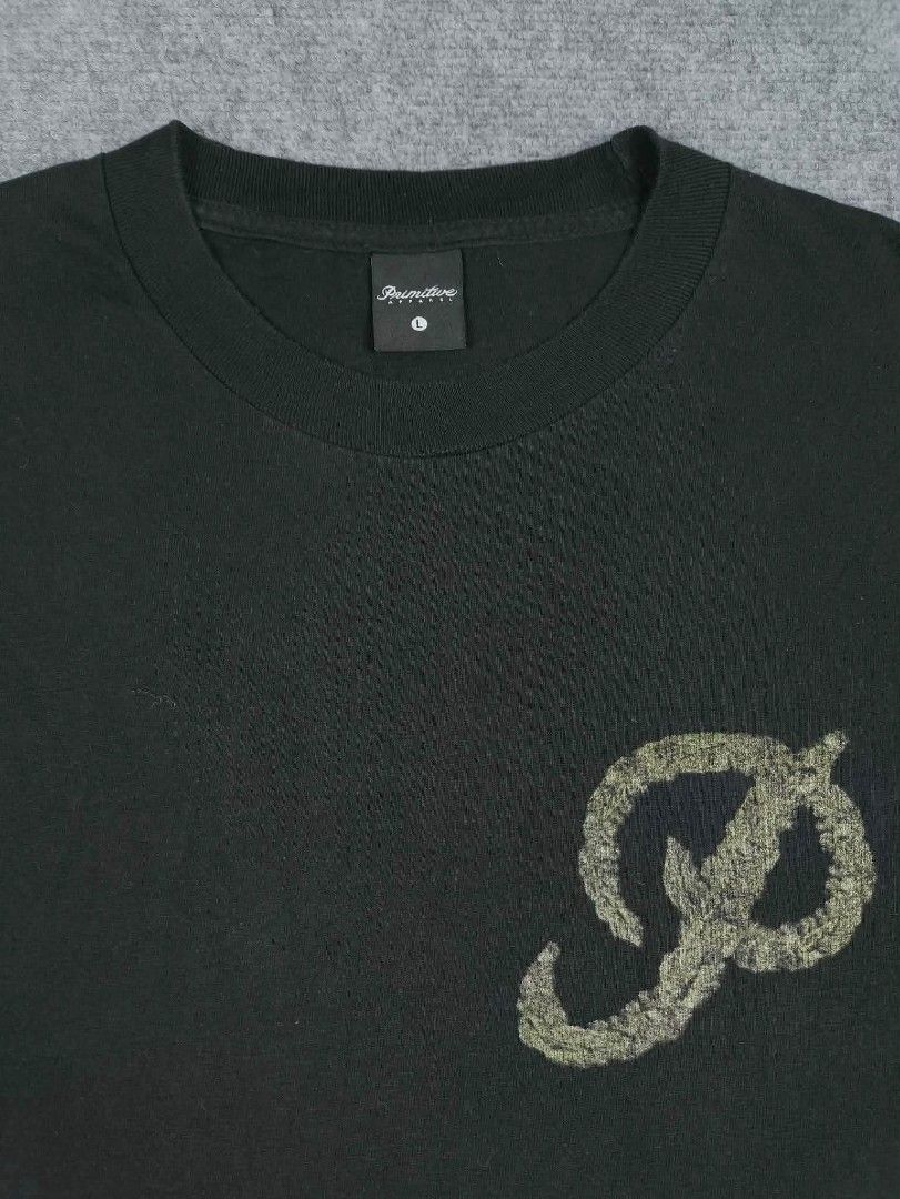 Primitive T-Shirt (Category: Tshirts & Polo Shirts ) located in Tayabas. Submitted by renew.revibe (Listing ID 1461489581, Image 2). Description: Primitive T-Shirt Excellent Condition Large (22x29) 350 +SF.