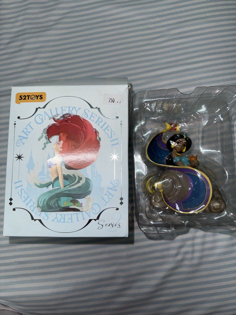Princess Jasmine Blind Box (Category: Designer & Blind Box Toys) located in Quezon. Submitted by talking.a (Listing ID 1461442460, Image 2). Description: Princess Jasmine Blind Box - Art Gallery Series - Complete with Box & Card - Bought from Fully Booked RFS: Decluttering MOP: Gcash / Bank Transfer (BDO).