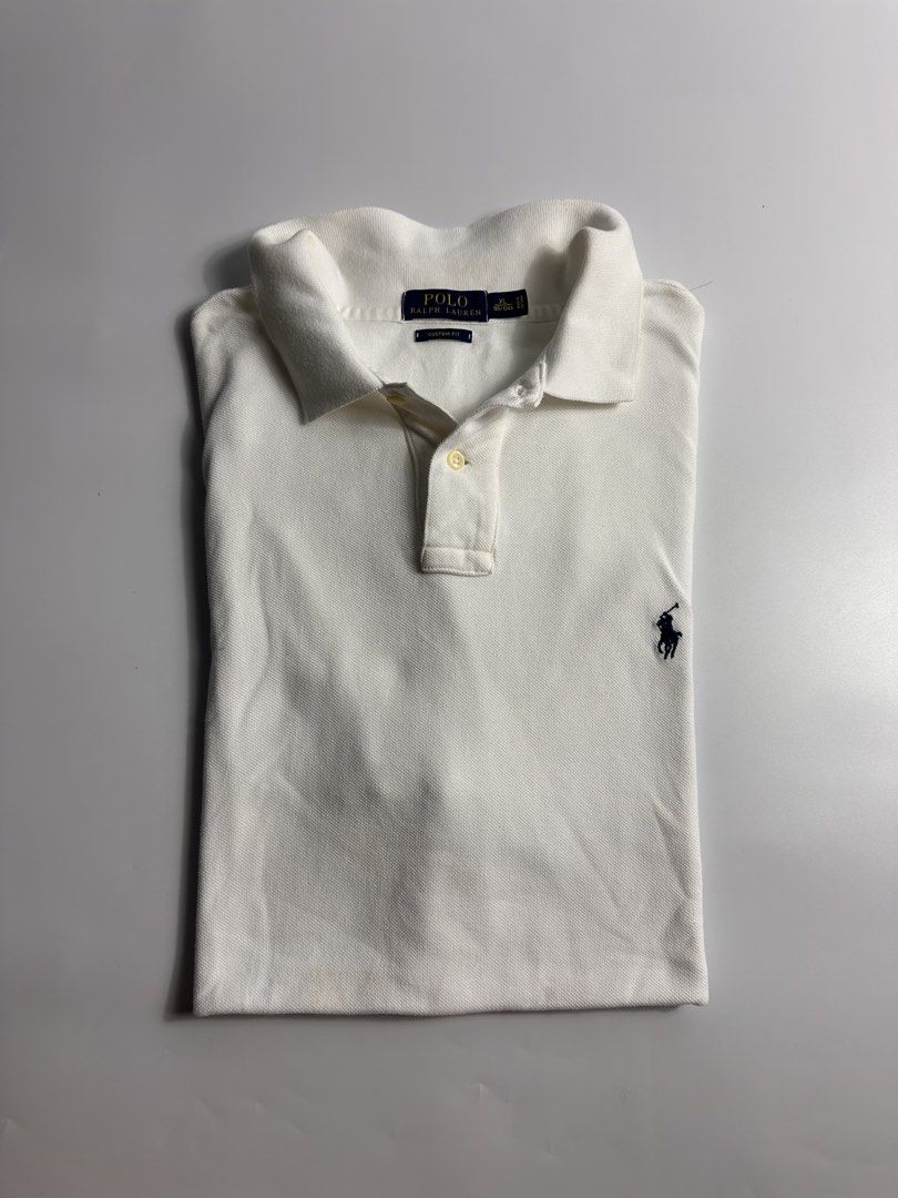 PRL POLO SHIRT (Category: Tshirts & Polo Shirts ) located in Davao. Submitted by jayspot (Listing ID 1461526736, Image 1). Description: PRL POLO SHIRT GOLD TAG AUTHENTIC BADLY MEED REWASHED STAIN FRONT ( I THINK WASHABLE SYA ) GOOD CONDITION COLOR RATE IS GOOD DIMENSION : 23x 28 front 30 back .