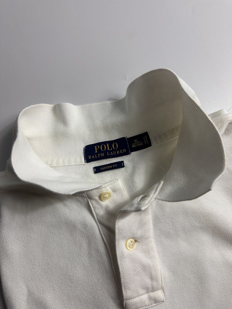 PRL POLO SHIRT (Category: Tshirts & Polo Shirts ) located in Davao. Submitted by jayspot (Listing ID 1461526736, Image 2). Description: PRL POLO SHIRT GOLD TAG AUTHENTIC BADLY MEED REWASHED STAIN FRONT ( I THINK WASHABLE SYA ) GOOD CONDITION COLOR RATE IS GOOD DIMENSION : 23x 28 front 30 back .