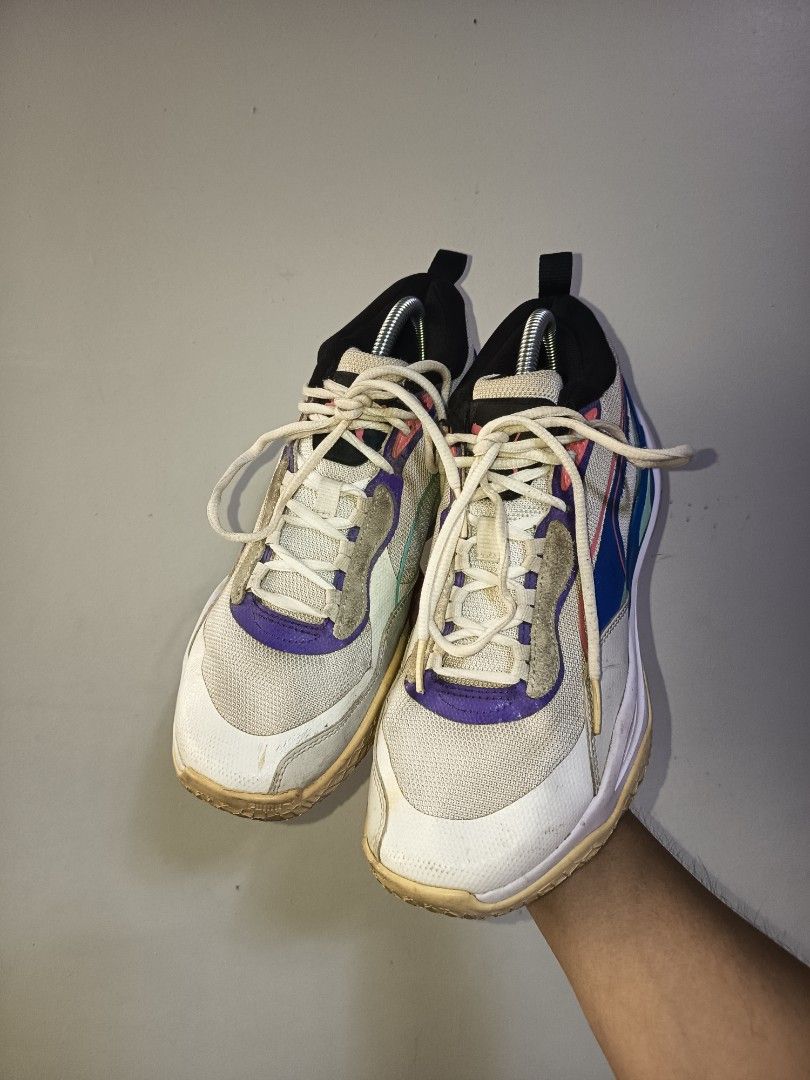PUMA Playmaker Pro basketball shoe (Category: Sneakers) located in Pasay City. Submitted by ODDXX (Listing ID 1461431553, Image 2). Description: PUMA Playmaker Pro basketball shoe Size 8 US Men/26cm Good Condition Honest issue: Sole Separation. 799php +SF only!.