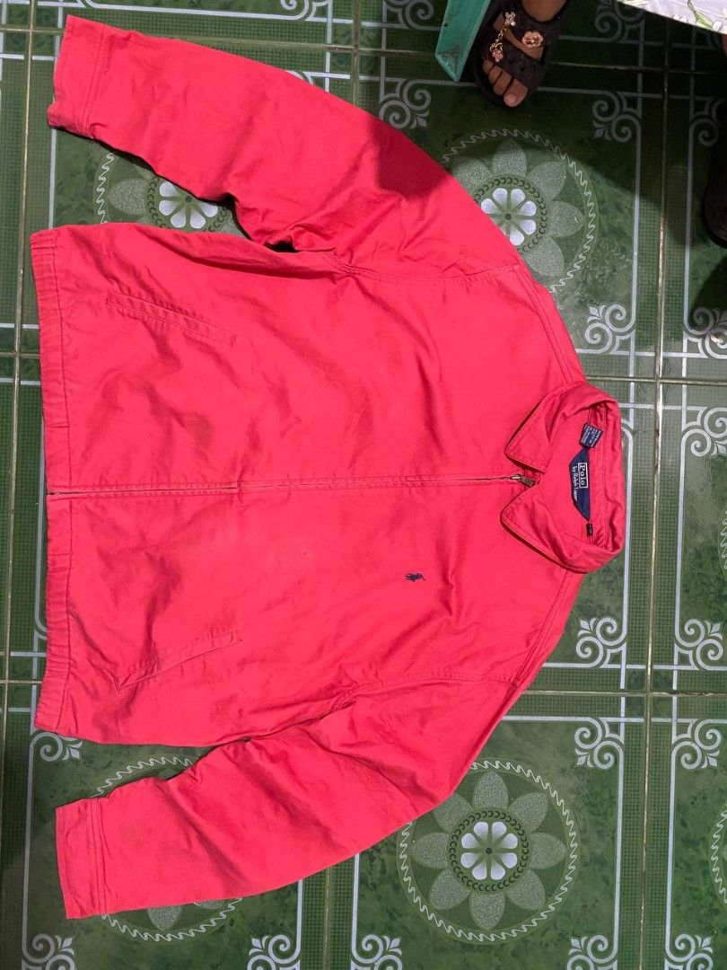 Ralph Lauren Harington (Red) (Category: Coats, Jackets and Outerwear) located in Manila. Submitted by 89p13rocket (Listing ID 1461436017, Image 1). Description: Dimes 26 X 28 Coloration 9/10.