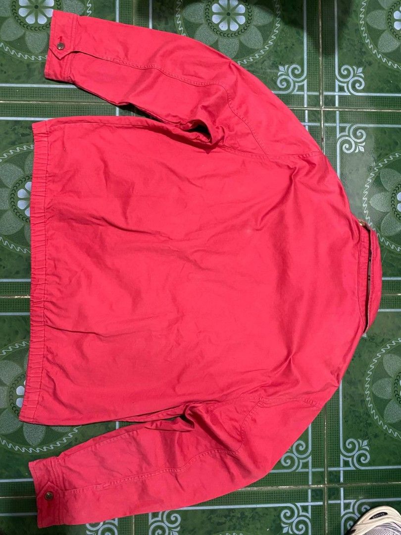 Ralph Lauren Harington (Red) (Category: Coats, Jackets and Outerwear) located in Manila. Submitted by 89p13rocket (Listing ID 1461436017, Image 2). Description: Dimes 26 X 28 Coloration 9/10.