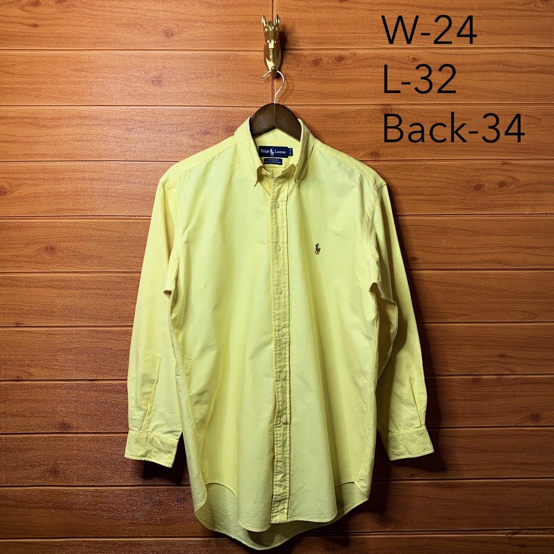 Ralph Lauren RL Button down (Category: Tshirts & Polo Shirts ) located in Quezon City. Submitted by donklasiko (Listing ID 1461544315, Image 2). Description: Condition: 9.5+/10 Pristine condition Issue: non Refer to the dimension 🤗 PM FOR MORE DETAILS NO RETURN, NO EXCHANGE & NO REFUND! ✅I ALSO ACCEPT TRADE/SWAP TO ANYTHING JUST DROP YOUR OFFER Please manage your expectations, this is a secondhand item. What you see is what you get 😊 💵MOP: GCA