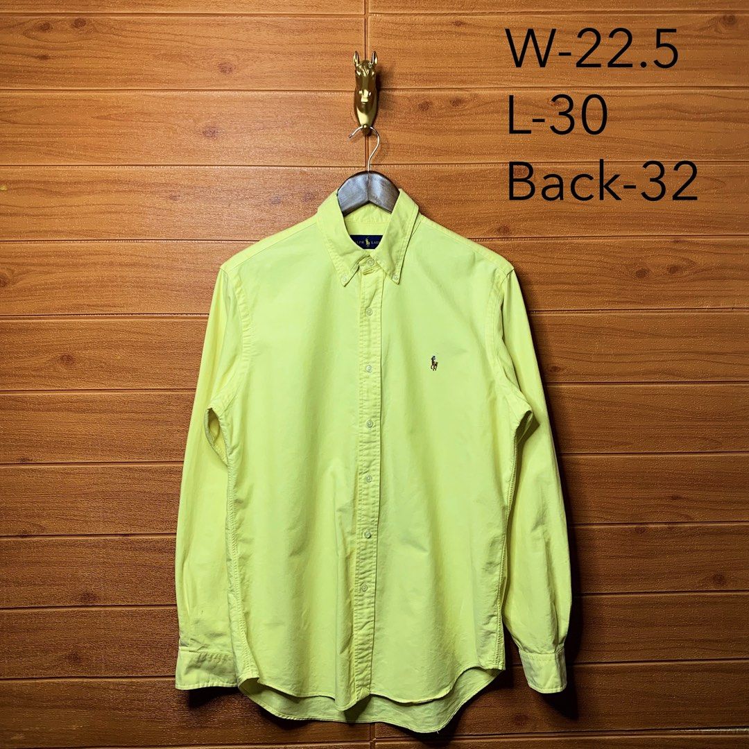Ralph Lauren RL Button down (Category: Formal Shirts) located in Quezon City. Submitted by donklasiko (Listing ID 1461558339, Image 2). Description: Condition: 9.5+/10 Pristine condition Issue: non Refer to the dimension 🤗 PM FOR MORE DETAILS NO RETURN, NO EXCHANGE & NO REFUND! ✅I ALSO ACCEPT TRADE/SWAP TO ANYTHING JUST DROP YOUR OFFER Please manage your expectations, this is a secondhand item. What you see is what you get 😊 💵MOP: GCASH, BDO o