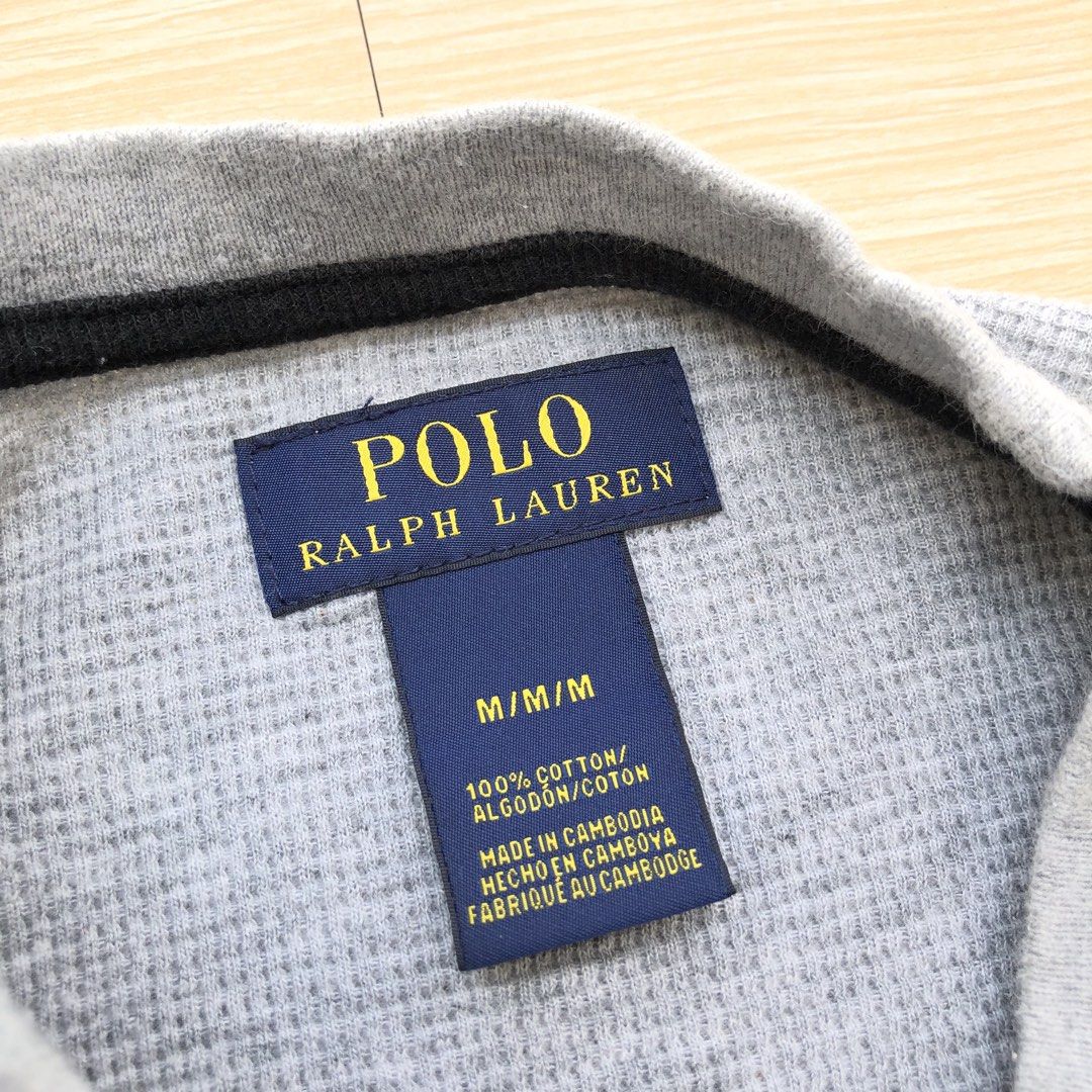Ralph Lauren Waffle Knit sweater (Category: Tshirts & Polo Shirts ) located in Cavite. Submitted by nicepicker (Listing ID 1461524453, Image 3). Description: Size on Tag: Medium Dimension: 21 x 28.5 Condition: 9.5/10 Flaws: None .