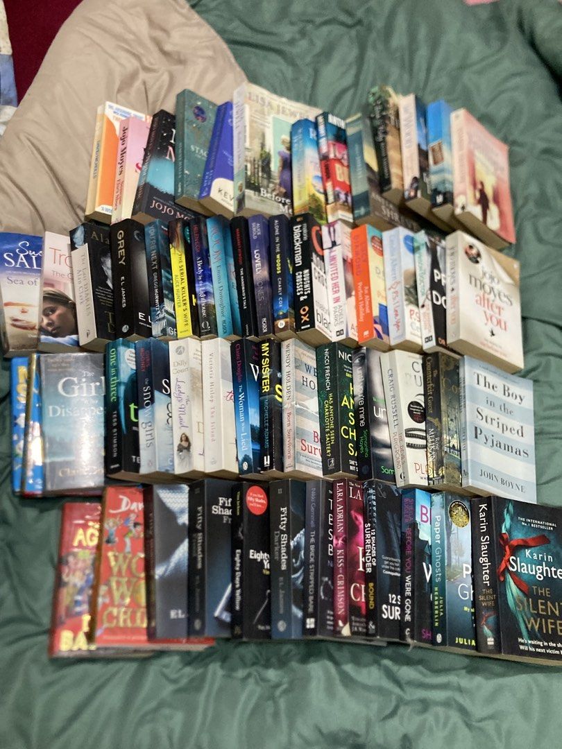 Random Novels - 50 Pesos Each (Category: Storybooks) located in Manila. Submitted by kreserie (Listing ID 1461519190, Image 1). Description: - Collection of random novels and thrillers - Authors include Joanna Trollope, Victoria Hislop, and more - Perfect for book lovers - Special Offer: Grab 3 books for only 120 pesos! - Message me for specific titles or additional photos 🖊️ Purchase basis: First come, first served 💌 Strictly PAYMENT FIRST pol