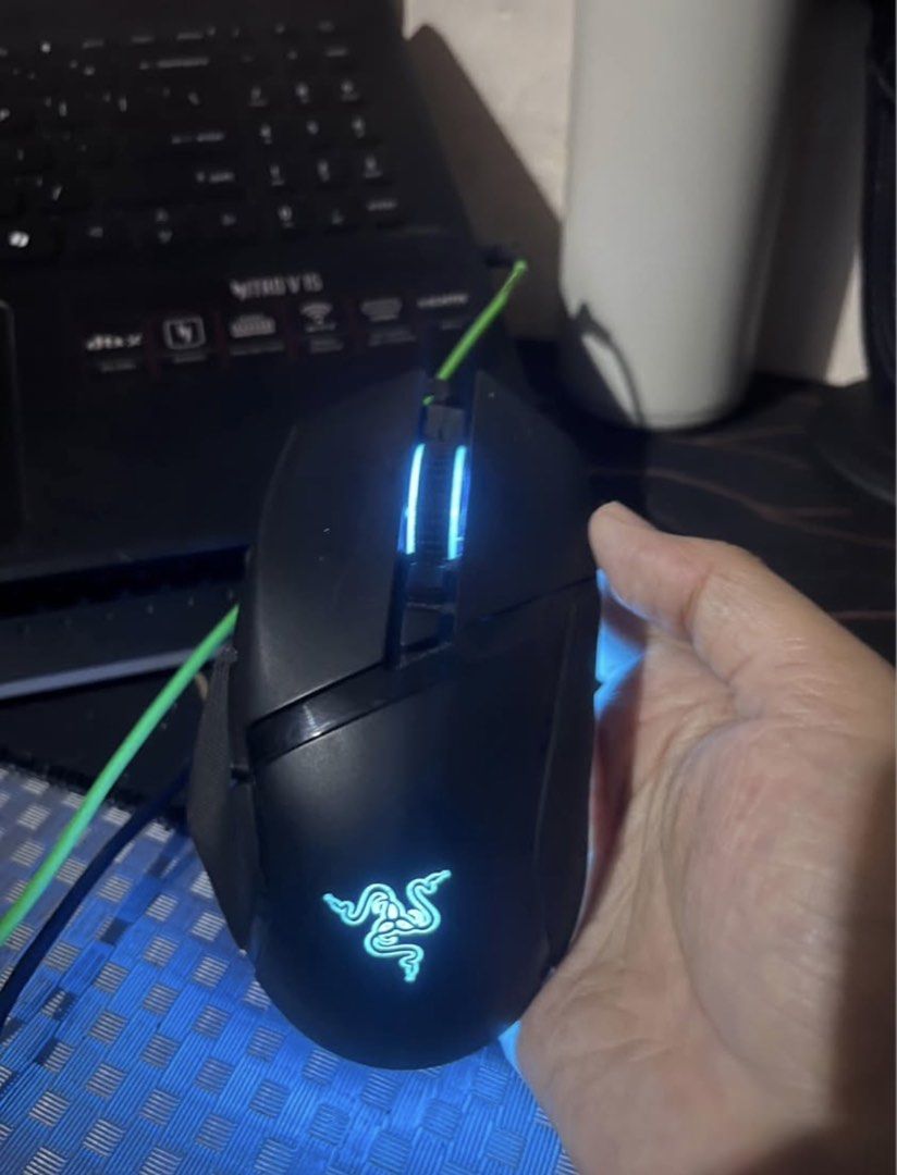 Razer Basilisk V3 Gaming Mouse (Category: Mouse & Mousepads) located in Candon. Submitted by brightforest_321f17 (Listing ID 1461501429, Image 1). Description: - Razer Basilisk V3 Gaming Mouse - High-precision 26K DPI optical sensor - Fully customizable buttons and Chroma RGB lighting - Compatible with Razer Synapse software - Excellent for both gaming and productivity tasks - Guaranteed to be in perfect working condition.