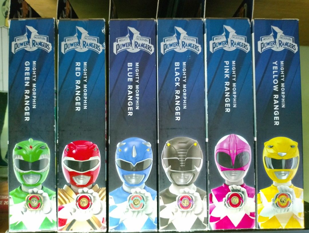 Power Rangers MMPR Remastered Lightning Collection (Category: Figurines & Statues) located in Malabon City. Submitted by goldenrabbit.ddb11e (Listing ID 1461475168, Image 1). Description: - Lightning Collection Remastered Set of 6 Mighty Morphin Power Rangers figures Back in Box - Includes Green, Red, Blue, Black, Pink, and Yellow Rangers - Collectible figures in original boxes - Perfect for any Power Rangers fan.