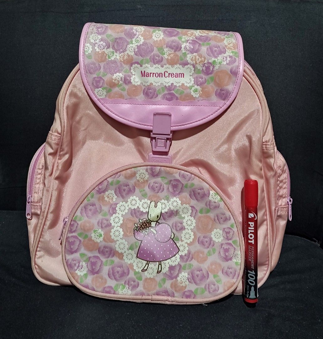 Retro Sanrio Marron Cream Packbag (Category: Stationery & School Supplies) located in Compostela. Submitted by buenaflora04681 (Listing ID 1461463850, Image 2). Description: Get as is wyswyg... From Japan Surplus Source.