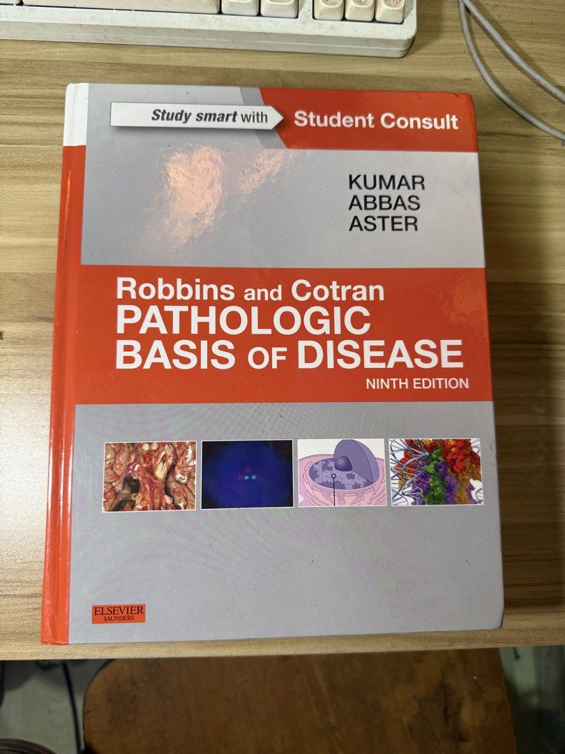 Robbins and Cotran Pathologic Basis of Disease 9th Edition (Category: Medical Supplies & Tools) located in Tuguegarao City. Submitted by janurtist (Listing ID 1461490883, Image 1). Description: - Robbins and Cotran Pathologic Basis of Disease, Ninth Edition - Comprehensive textbook covering disease fundamentals - Ideal resource for medical students - Includes Student Consult access - Published by Elsevier - Original. Authentic. - Bought from C&E 