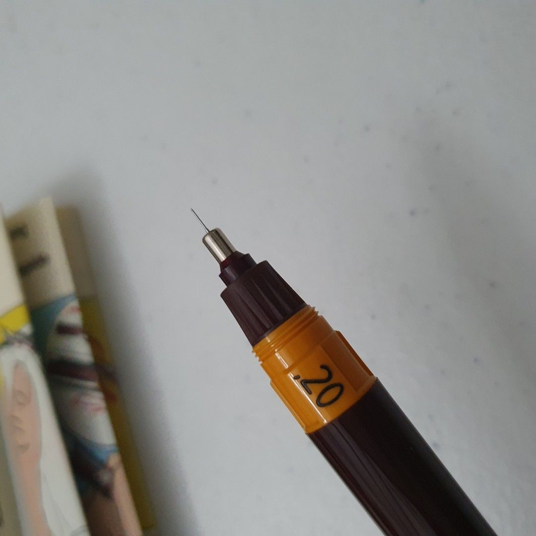 Rotring Isograph IPL Technical Pen 0.20mm (Category: Stationery & School Supplies) located in Paranaque City. Submitted by cobien (Listing ID 1461540784, Image 3). Description: - Rotring Isograph IPL technical pen - 0.20mm nib size - Comes with original box and instructions - Ideal for drafting and detailed drawing.