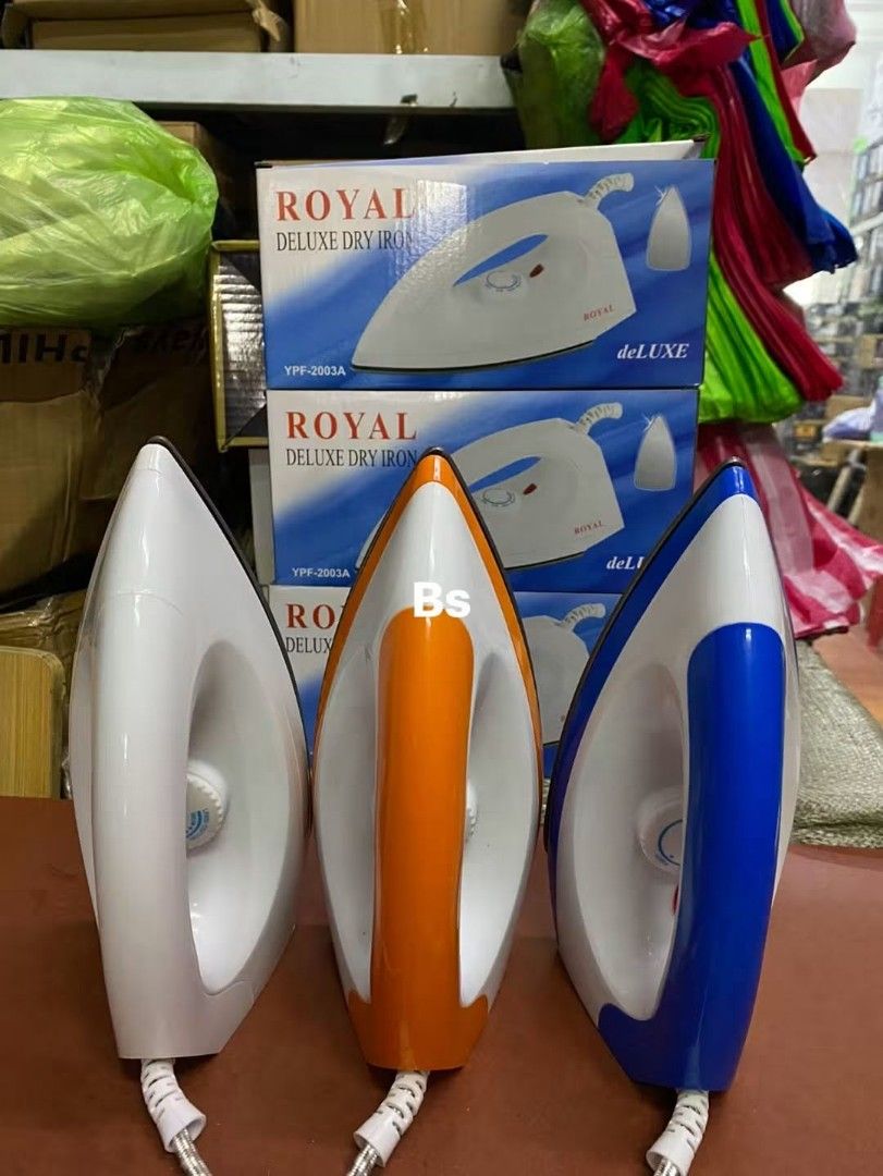 ROYAL DRY IRON 1000W (Category: Irons & Steamers) located in Manila. Submitted by imeldacsantiago (Listing ID 1461467583, Image 2). Description: ROYAL DRY IRON 1000W CODE SEAN09132026 PRICE 430 CUT OFF OF ORDERS 11AM (SAME DAY DELIVERY WITHIN MANILA AREA) VIA GRAB, LALAMOVE MOP: COD (MANILA AREA, CAVITE,BULACAN NEXT DAY DELIVERY) GCASH (MANILA, CAVITE, BULACAN AREA, SAME DAY DELIVERY) BDO REMITTANCE CENTERS PLS PM US FOR ORDERS AND INQUIRIES.TIA.