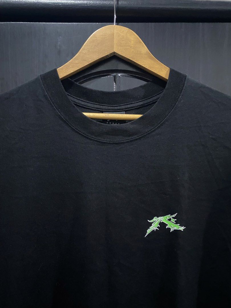 Rusty - Mullet Graphic Shirt (Category: Tshirts & Polo Shirts ) located in Naga. Submitted by junked_garments (Listing ID 1461427037, Image 3). Description: Rusty - Mullet Graphic Shirt Excellent condition No Issue Need Wash Width 20” / Length 28” Dm me to purchase!📩.