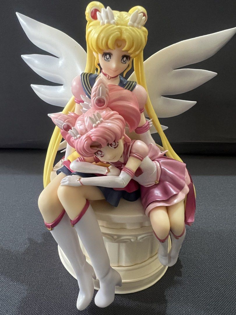 Sailor Moon & Chibi Moon Ichiban Kuji Last One Version (Category: Figurines & Statues) located in Manila. Submitted by pretty_kathy03 (Listing ID 1461483128, Image 2). Description: Ichiban Kuji Last One Version Sailor Moon & Sailor Chibi Moon Figure Like New/Very Good Condition Loose/No Box Authentic Bandai Spirits Special Color Version.